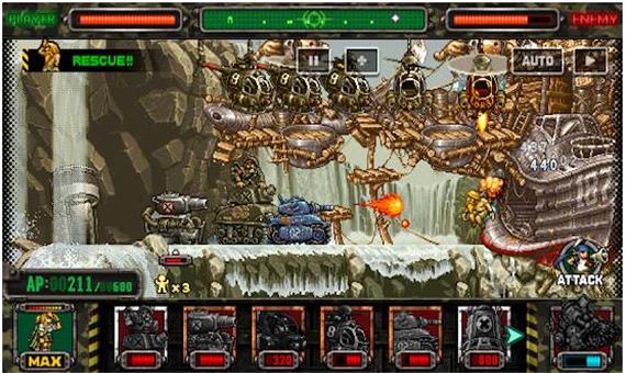 بازی METAL SLUG ATTACK؛ سربازی تنها در مقابل ارتشی تا دندان مسلح