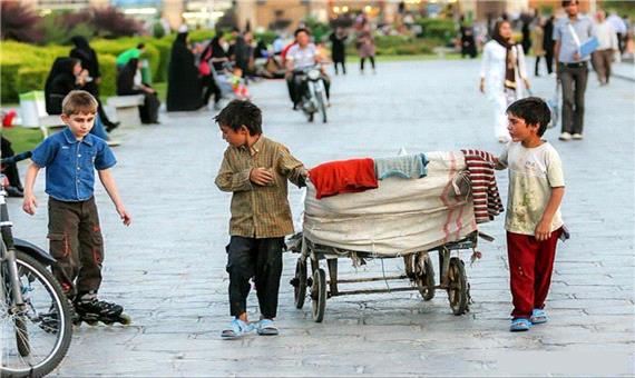55 درصد کودکان کار و خیابان غیر ایرانی‌اند