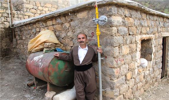 رشد 109 درصدی نفوذپذیری گاز طبیعی در روستاهای کردستان
