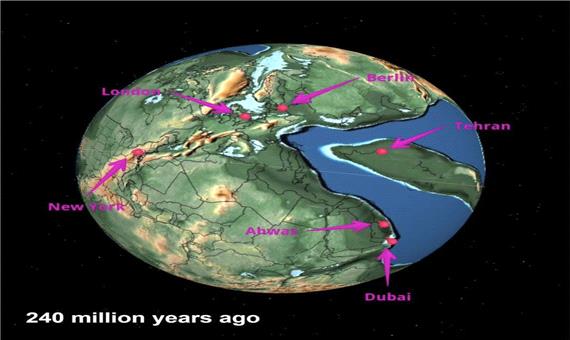 شهر شما در دوران باستان کجای کره‌ زمین بوده است؟/ تهران میلیون‌ها سال قبل در زیر آب قرار داشته