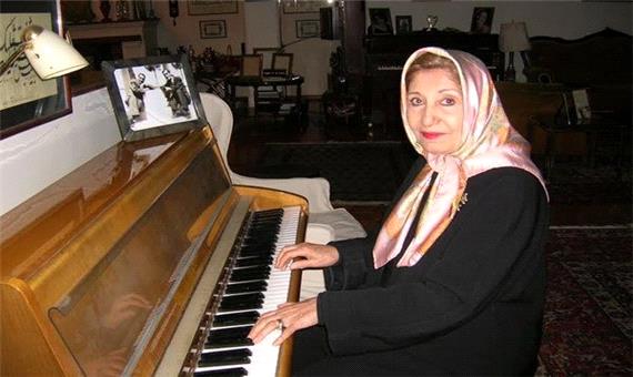مادر پیانوی ایران 85 ساله شد