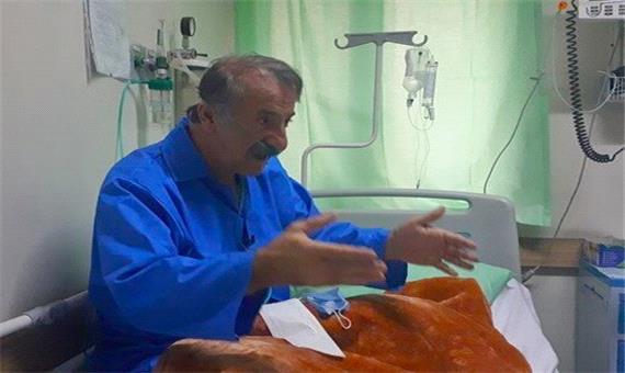 مهران رجبی: نمی‌توانم دقیقه‌ای از کنار دستگاه اکسیژن دور باشم