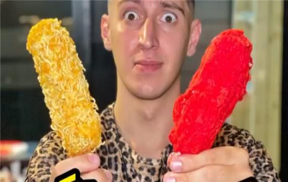 طرز تهیه کورن داگ کره ای با پنیر و ذرت