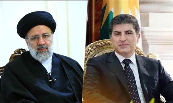 رئیس اقلیم کردستان عراق به رئیسی تبریک گفت
