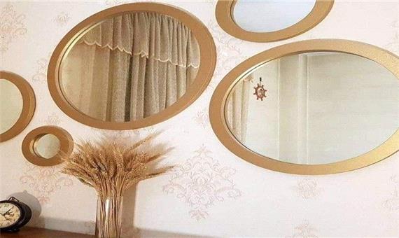 آینه های دکوری زیبا بسازید