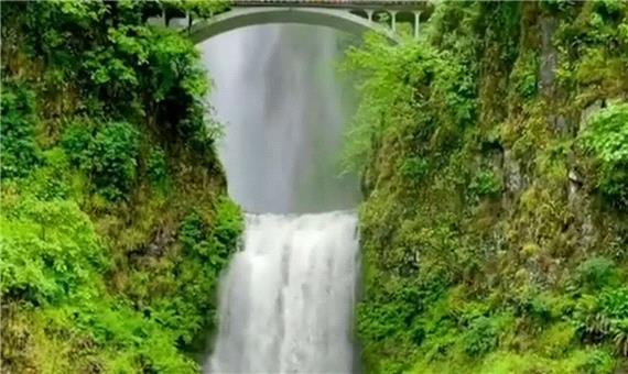 زیبایی حیرت انگیز آبشار «مولتنوما» در کلمبیا