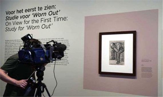 طراحی مرد خسته ونگوگ نخستین بار پس از  139 سال در موزه آمستردام روی دیوار می‌رود