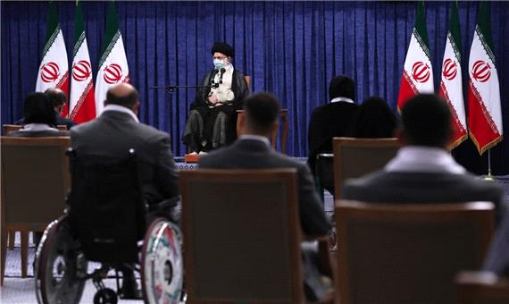دیدار قهرمانان المپیک و پارالمپیک ایران در بازی‌های 2020 توکیو با رهبر انقلاب