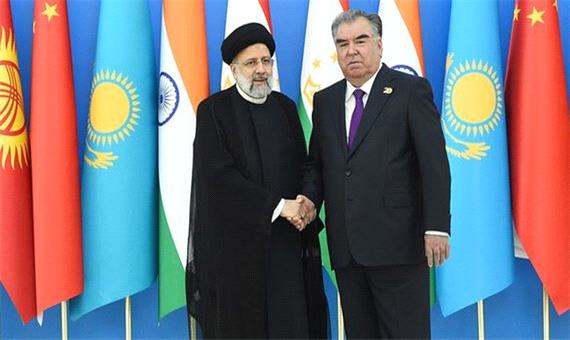 ضیافت نهار رئیس جمهور تاجیکستان به افتخار  رئیسی