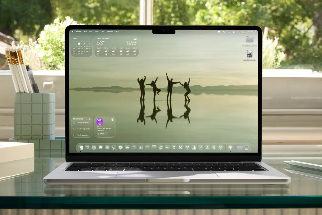 لپ‌تاپ‌های اپل با آپدیت بزرگ macOS Tahoe ۲۶ نونوار شدند