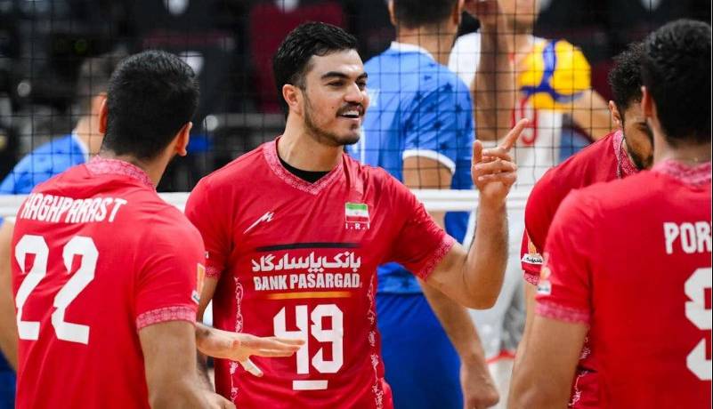 ایران خالق زیباترین صحنه امروز قهرمانی جهان