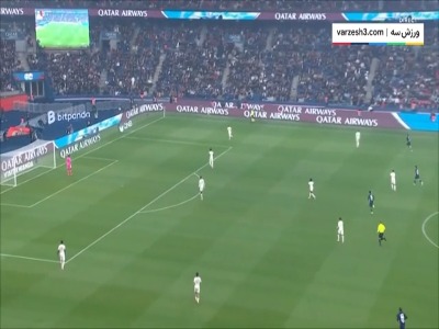 خلاصه بازی پاری سن ژرمن ۱ - نیس ۰