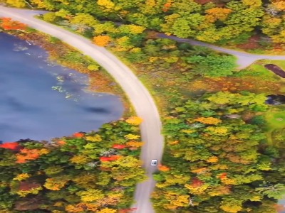 هیچ چیز بهتر از یک رانندگی پاییزی در مونترال نیست!