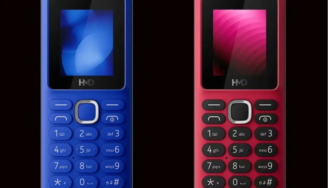 گوشی‌های ساده HMD ۱۰۰ و HMD ۱۰۱ با شارژدهی طولانی رونمایی شدند