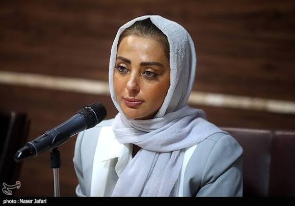 نفیسه روشن با استایلی پاییزی جلب توجه کرد