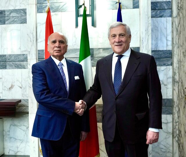 رایزنی وزرای خارجه عراق و ایتالیا درباره پرونده ایران