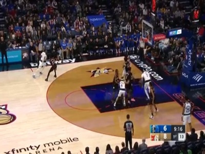 خلاصه بسکتبال فیلادلفیا سیکسرز - دالاس ماوریکس