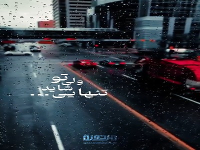 امشب همه دور همن، ولی شاید تو تنهایی