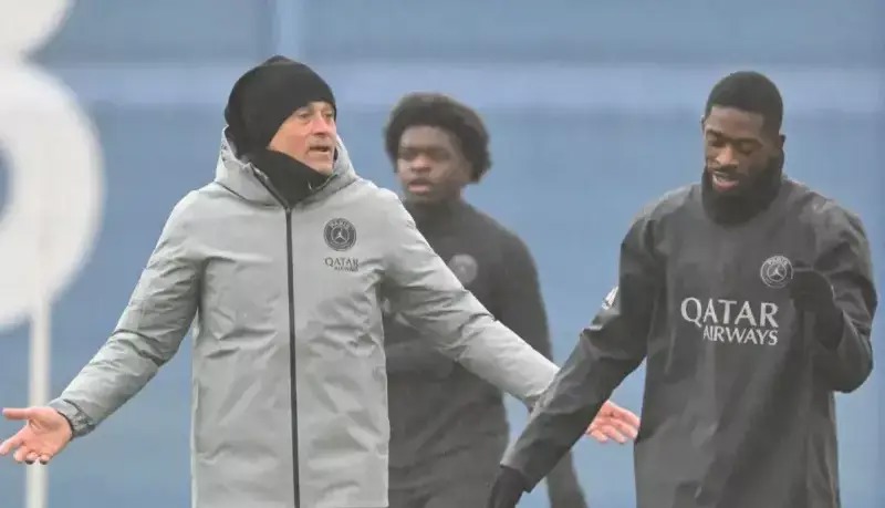 تنش جدی میان دمبله و لوئیس انریکه