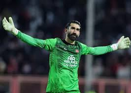 علیرضا بیرانوند معمار اولین آدم برفی سال!