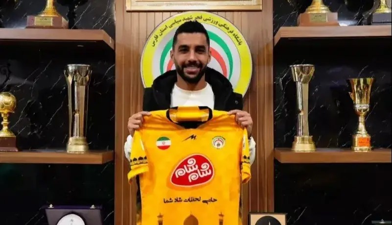 مهاجم پیشین پرسپولیس در فجر