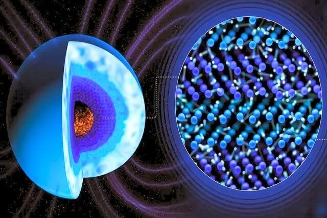 یخ داغ و سیاه، مسئول مغناطیس وحشی نپتون است