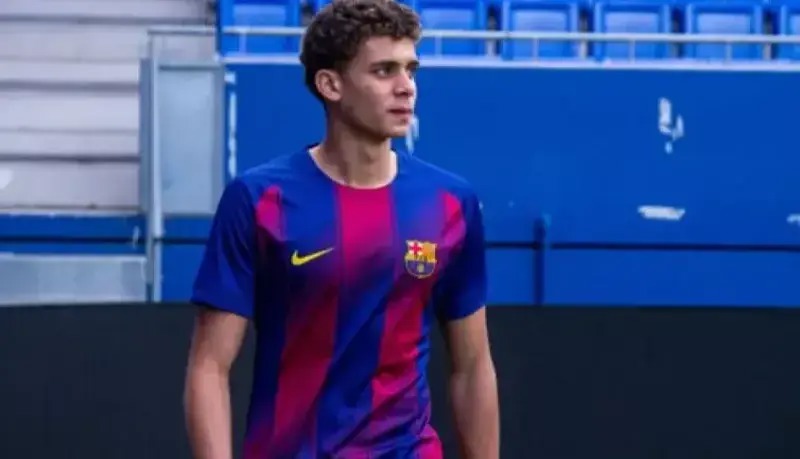 الماس نوجوان مصری به بارسا پیوست