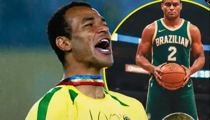 اسطوره فوتبال برزیل در لیست بازی ستارگان NBA