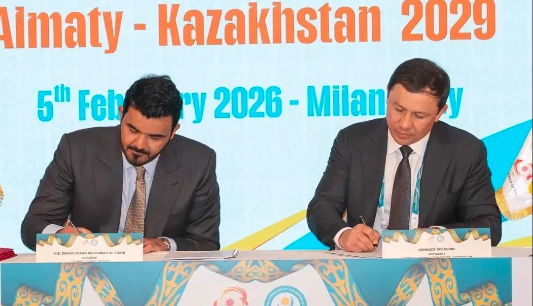 امضای قرارداد میزبانی بازی‌های زمستانی آسیایی ۲۰۲۹ آلماتی