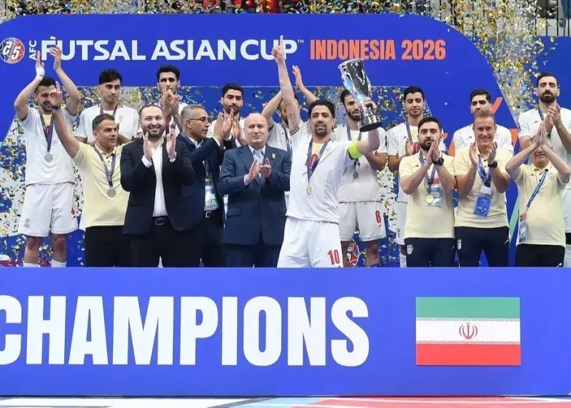 پیام تبریک شیخ سلمان بابت قهرمانی فوتسال