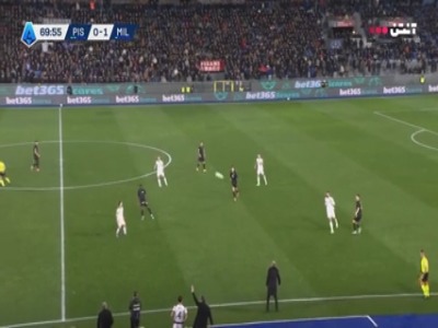 گل اول پیزا به آث میلان (لویولا)