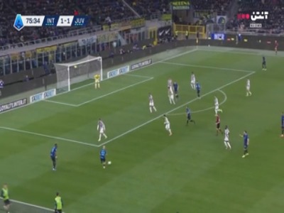 گل دوم اینتر به یوونتوس