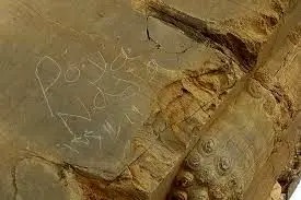 یادگاری‌ جنجالی از دروازه ملل تخت جمشید پاک شد