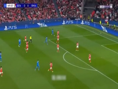 سوپرگل وینیسیوس به بنفیکا با گزارش عربی!