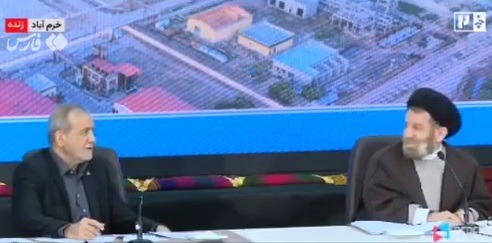 شوخی رئیس‌جمهور با امام جمعه لرستان