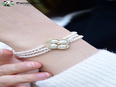 دستبند مروارید بافی