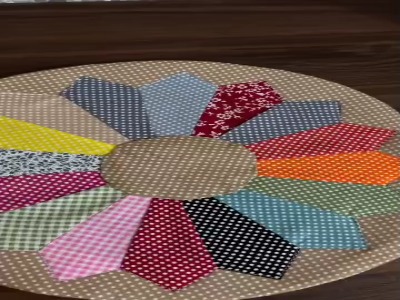 با تکه های پارچه زیرقابلمه ای بدوز