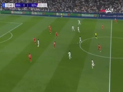 گل اول رئال مادرید به بنفیکا توسط شوامنی