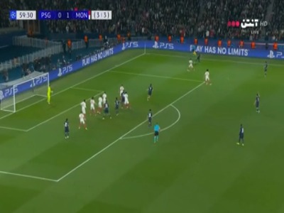 گل اول پاری سن ژرمن به موناکو توسط مارکینیوش