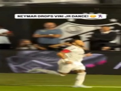 خوشحالی گل نیمار به سبک وینیسیوس جونیور!