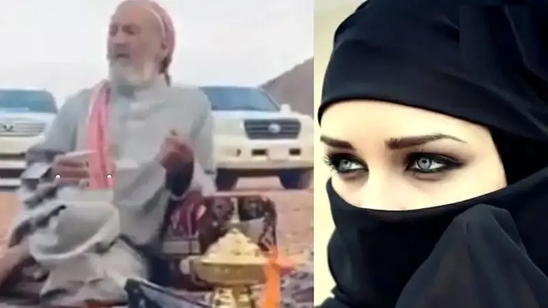 این مرد تاکنون صورت زنش را ندیده اما ۱۰ فرزند دارد/ عکس