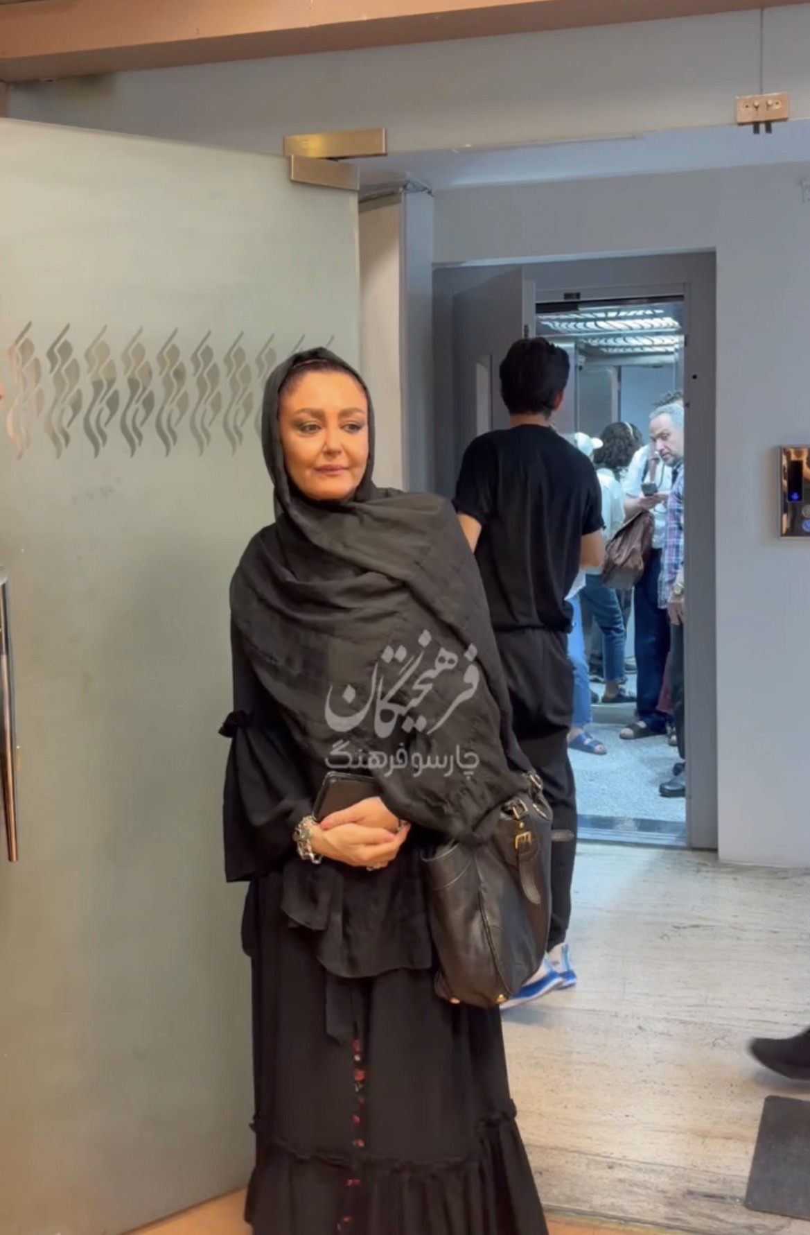 شقایق فراهانی در مراسم یادبود بهناز نازی
