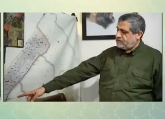 تصویری از حاج رمضان در جلسه‌ای بعد از طوفان الاقصی