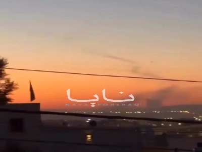 بلند شدن ستون‌های دود از پایگاه آمریکا در اردن در پی حمله موشکی ایران