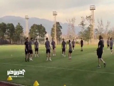 حضور باکیچ و یاسین سلمانی پس از مدت ها دوری در تمرین پرسپولیس