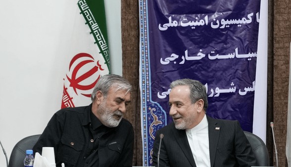 نشست مشترک کمیسیون امنیت ملی و سیاست خارجی مجلس با عراقچی