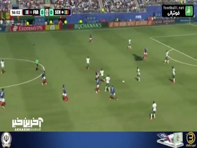 مرور عملکرد بی نظیر کیلیان امباپه مقابل سنگال