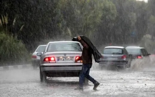 رگبار و رعد و برق در شمال و جنوب کشور