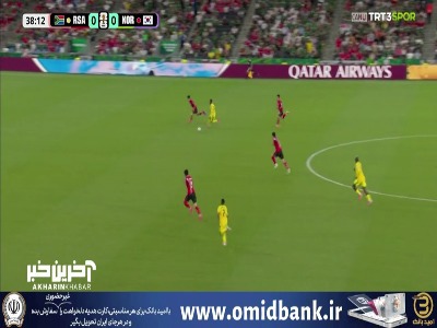 شوت ماسکو از بالای دروازه کره به بیرون رفت
