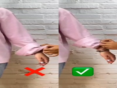 تکنیک اشتباه تازدن لباس